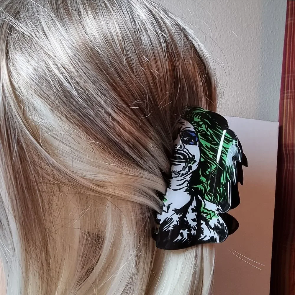 👋 New! BEETLEJUICE movie Hair Claw Clip • Mix And Match 3/$20